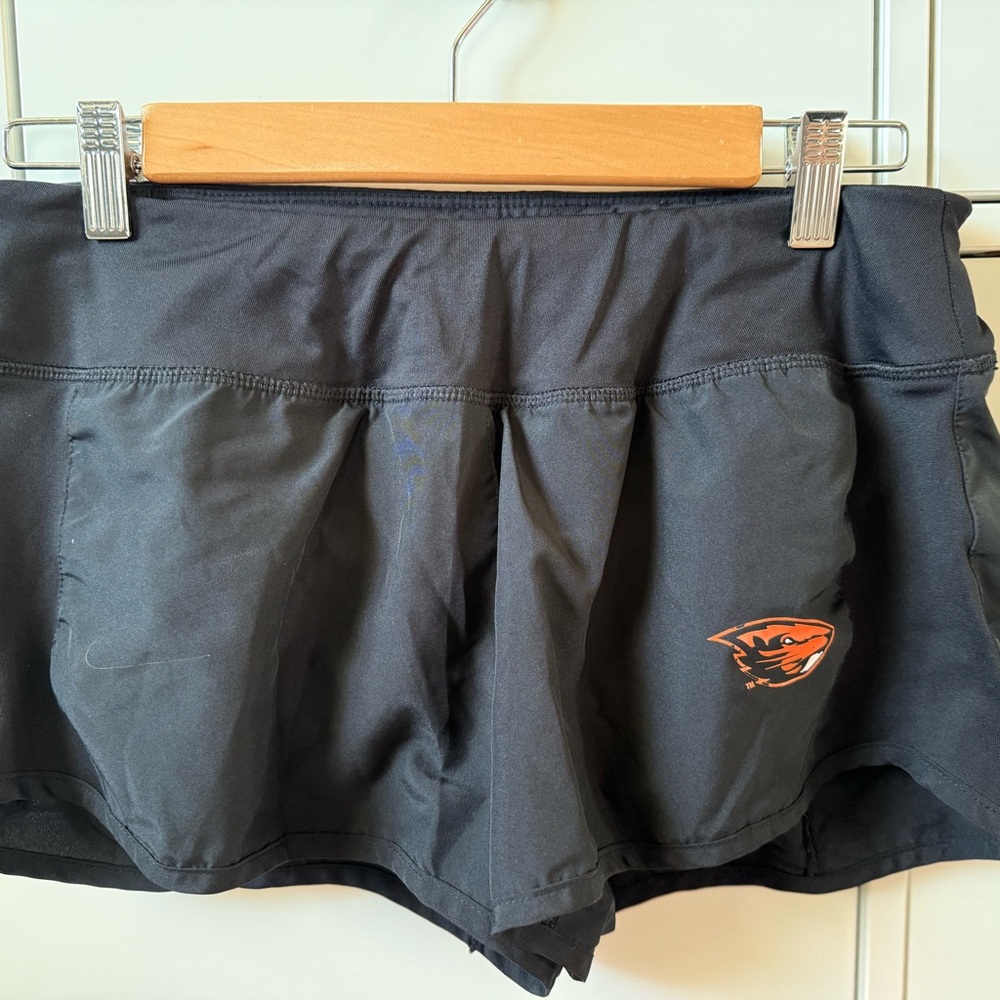 Oregon State Beavers black Women's Athletic Shorts